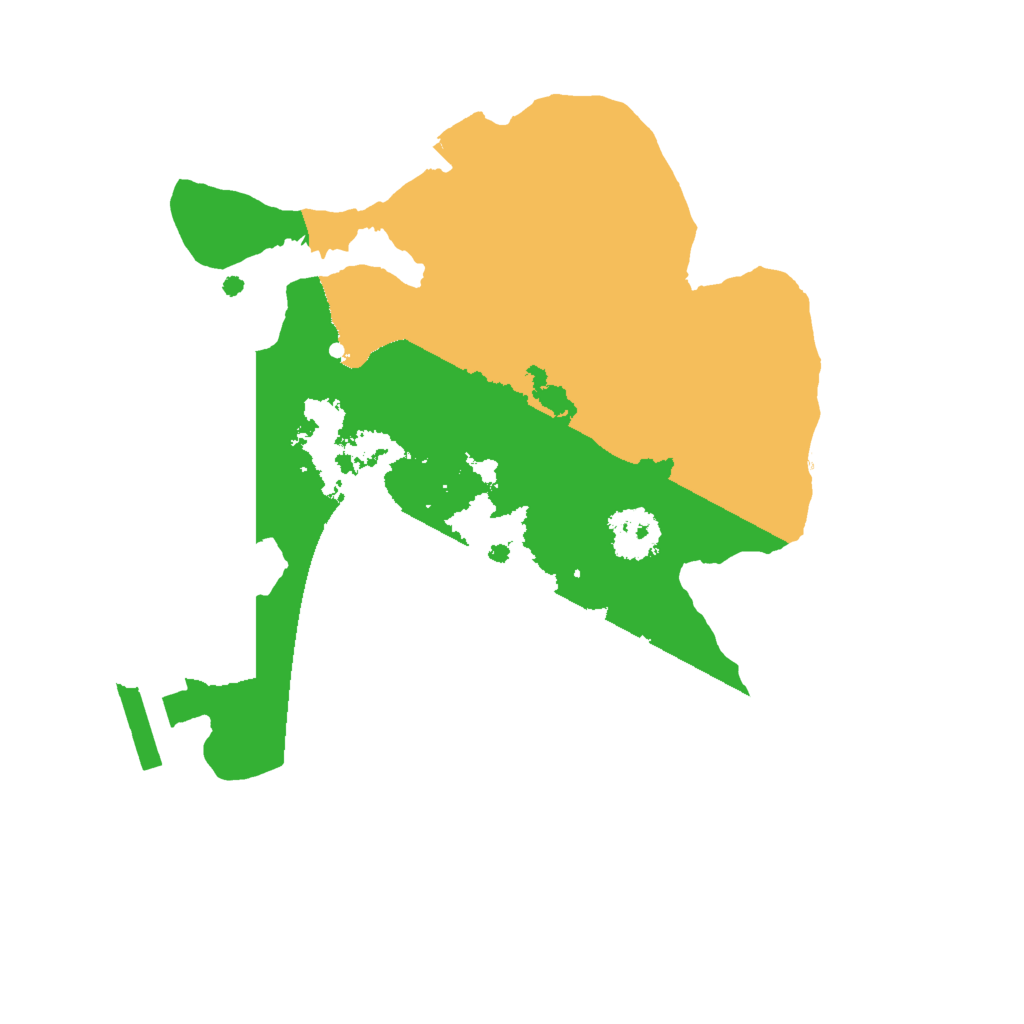 Biome Rust Map: Procedural Map, Size: 2000, Seed: 995614956