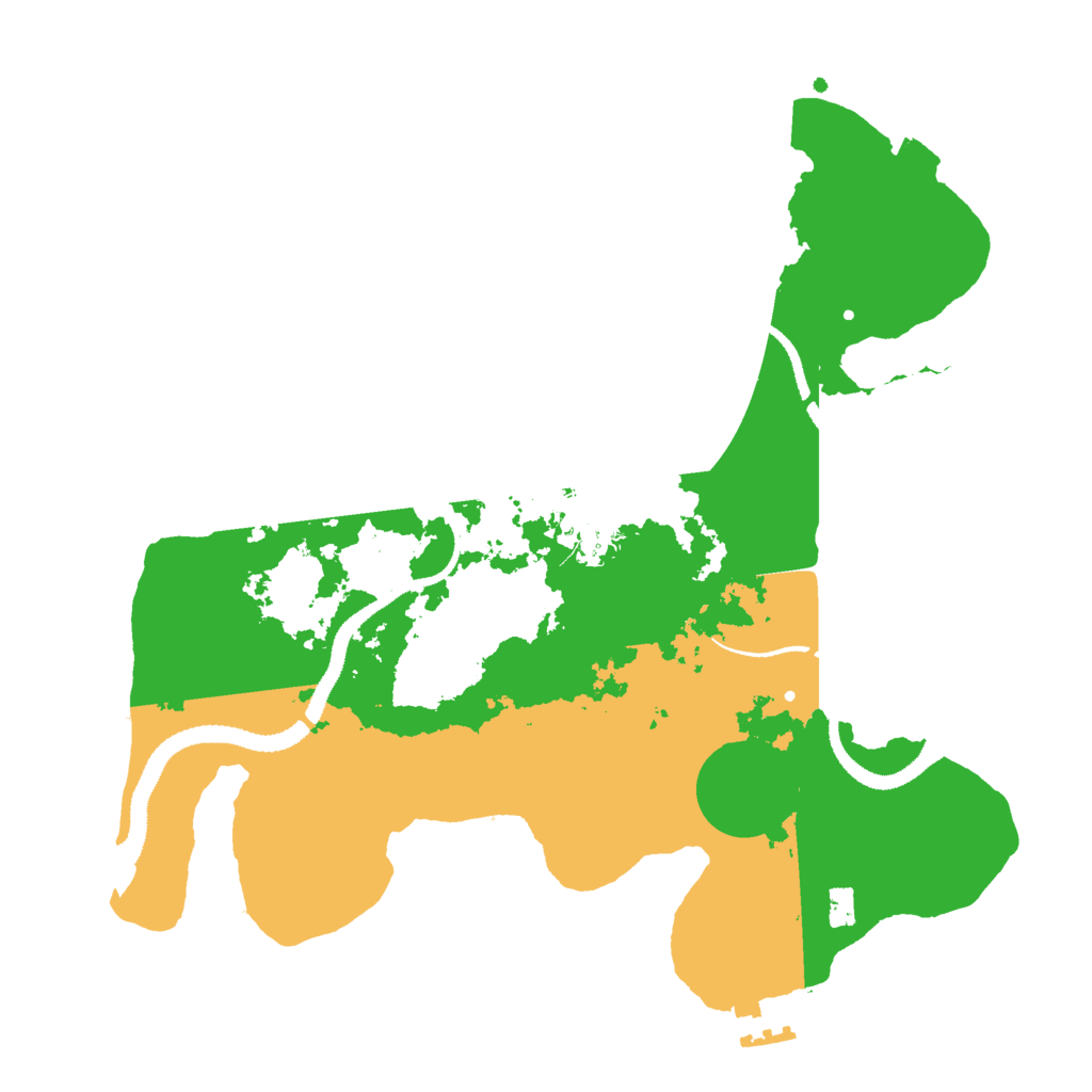 Biome Rust Map: Procedural Map, Size: 3000, Seed: 275226606