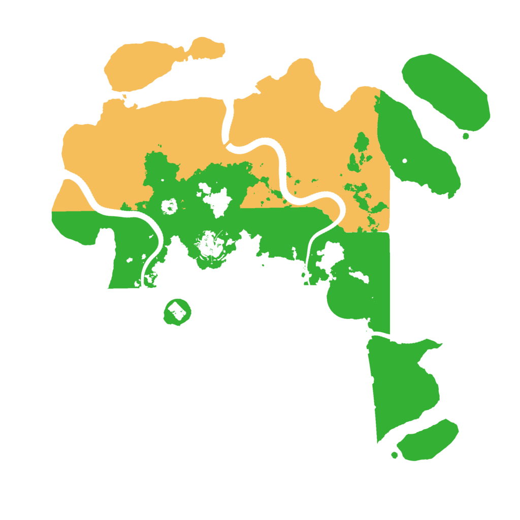 Biome Rust Map: Procedural Map, Size: 3250, Seed: 1888650805