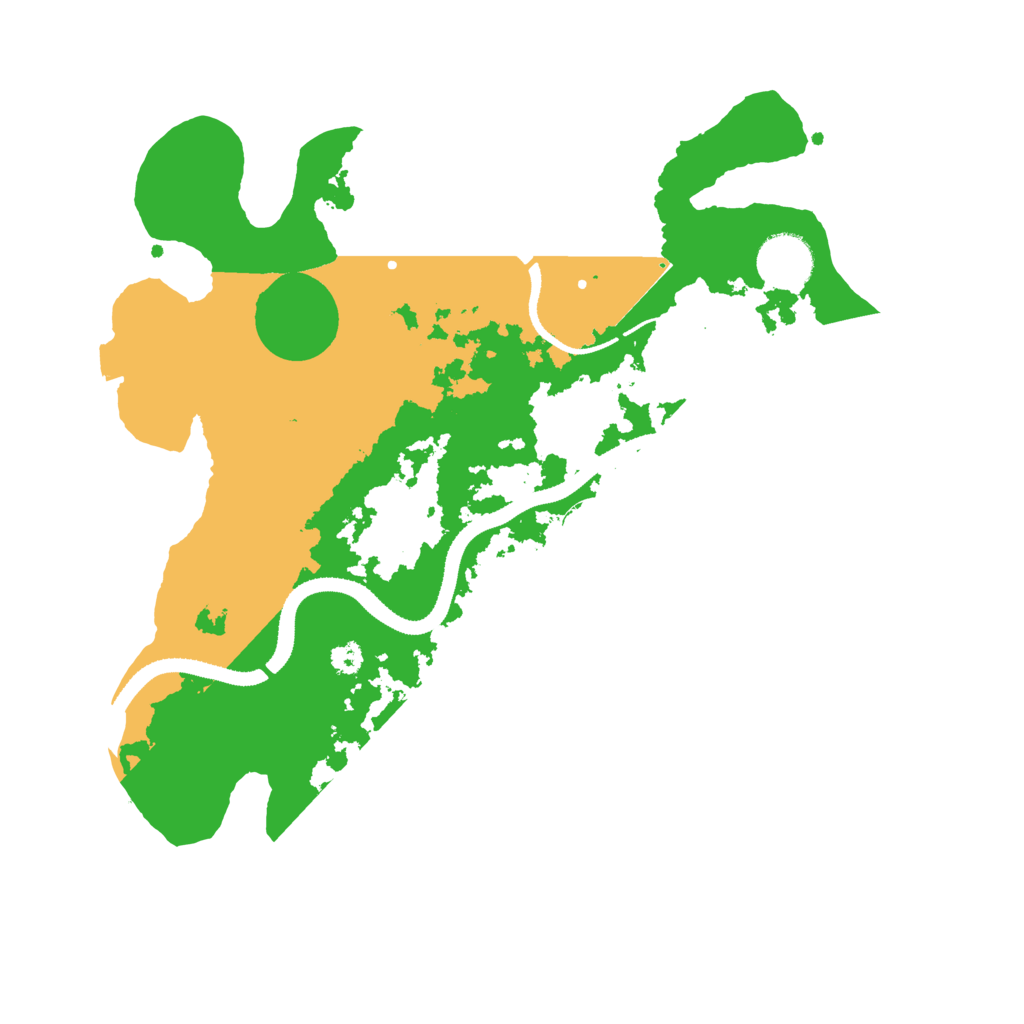 Biome Rust Map: Procedural Map, Size: 3250, Seed: 1529196475