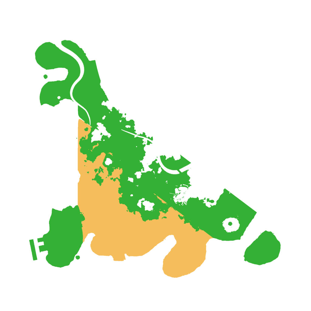 Biome Rust Map: Procedural Map, Size: 3000, Seed: 249783