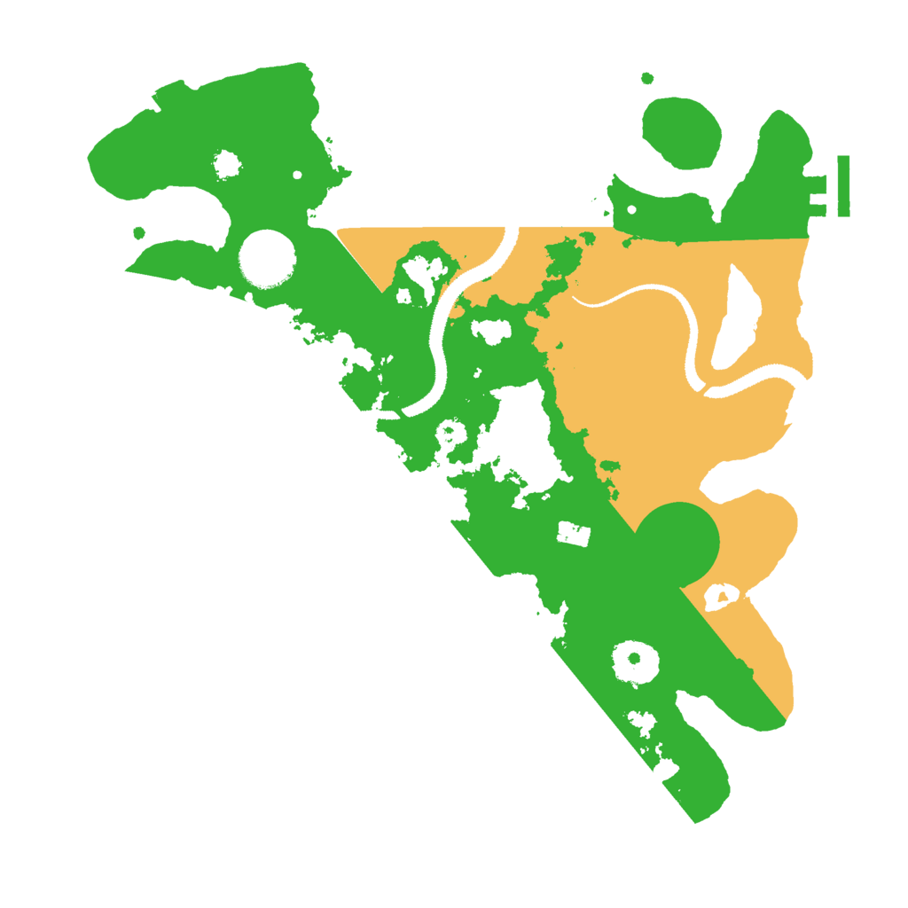 Biome Rust Map: Procedural Map, Size: 3000, Seed: 9401