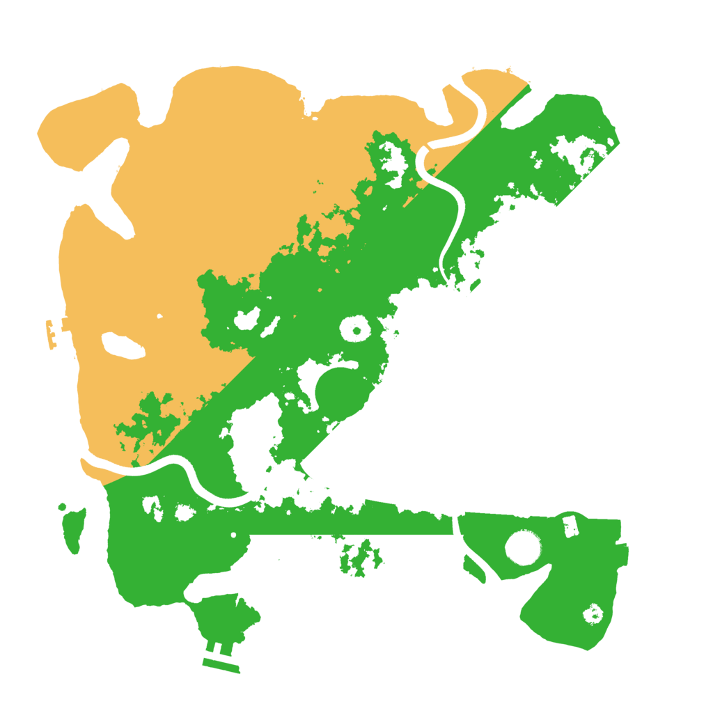 Biome Rust Map: Procedural Map, Size: 3700, Seed: 1918973666
