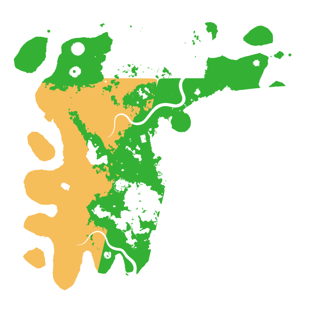 Biome Rust Map: Procedural Map, Size: 4250, Seed: 6131754