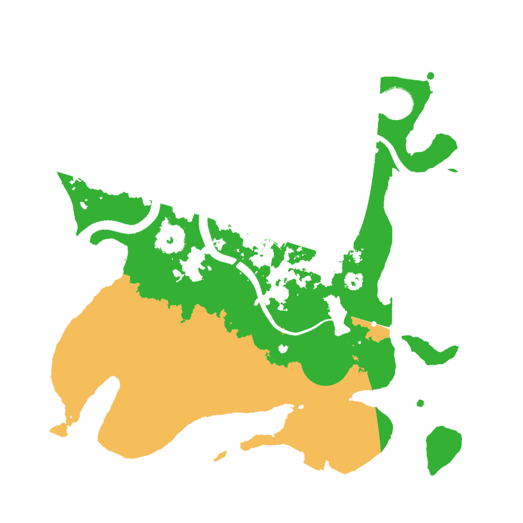 Biome Rust Map: Procedural Map, Size: 2850, Seed: 23510