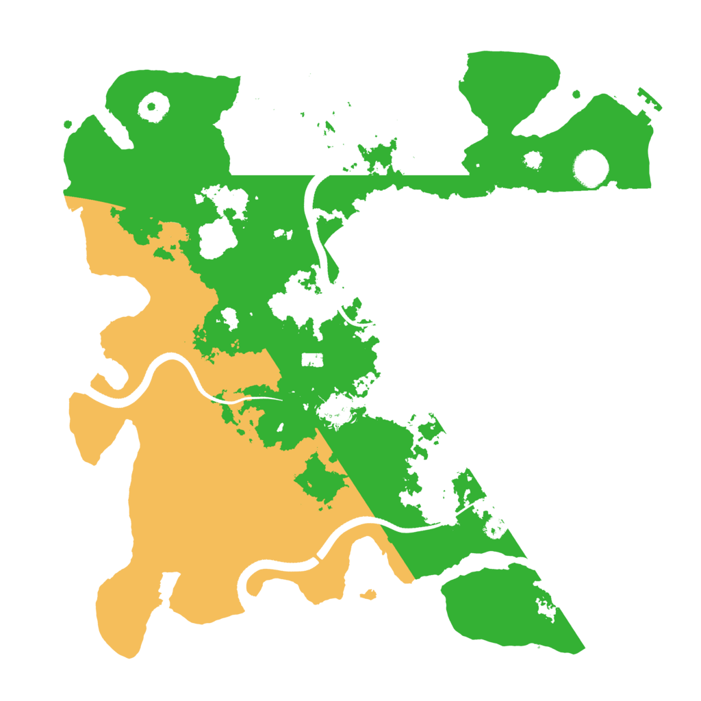 Biome Rust Map: Procedural Map, Size: 3500, Seed: 1829784663