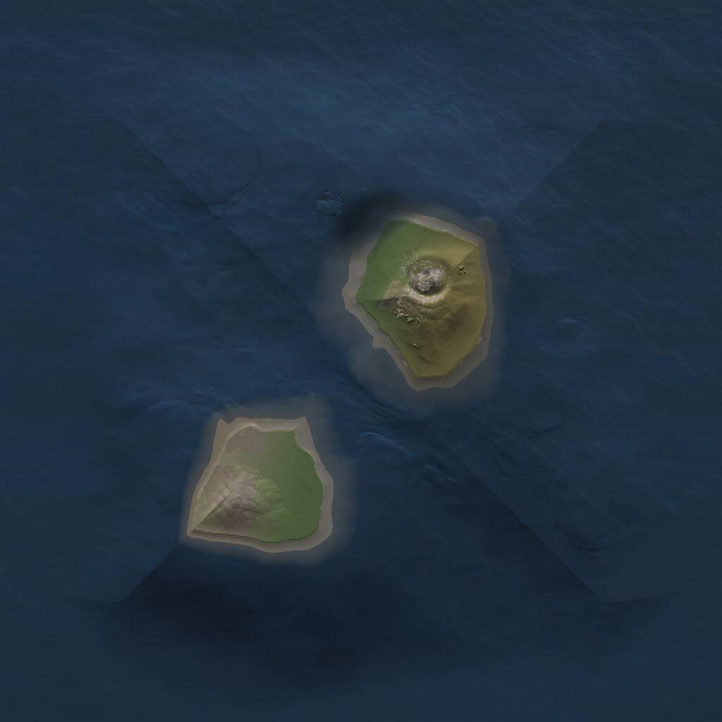 Rust Map: Procedural Map, Size: 1000, Seed: 1025240, 1 Monuments