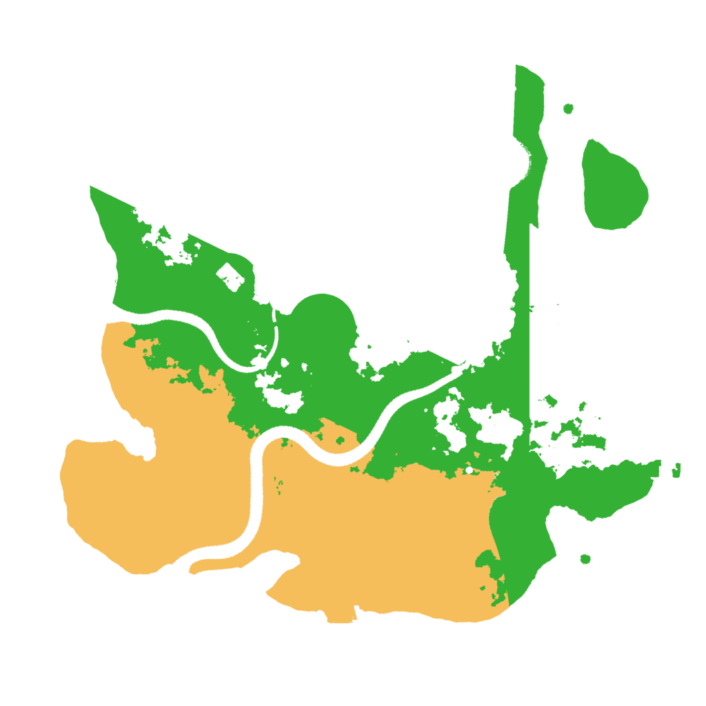Biome Rust Map: Procedural Map, Size: 2800, Seed: 729637392