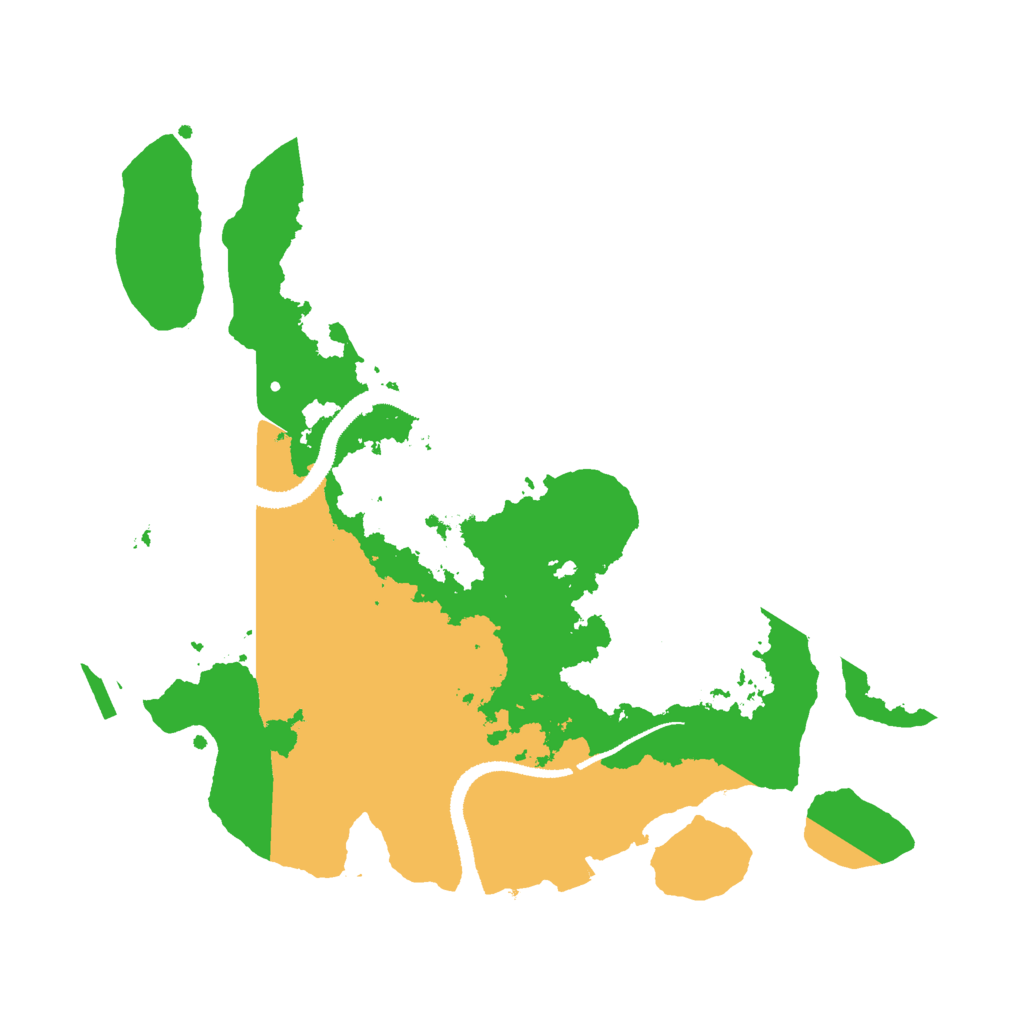 Biome Rust Map: Procedural Map, Size: 3000, Seed: 94179