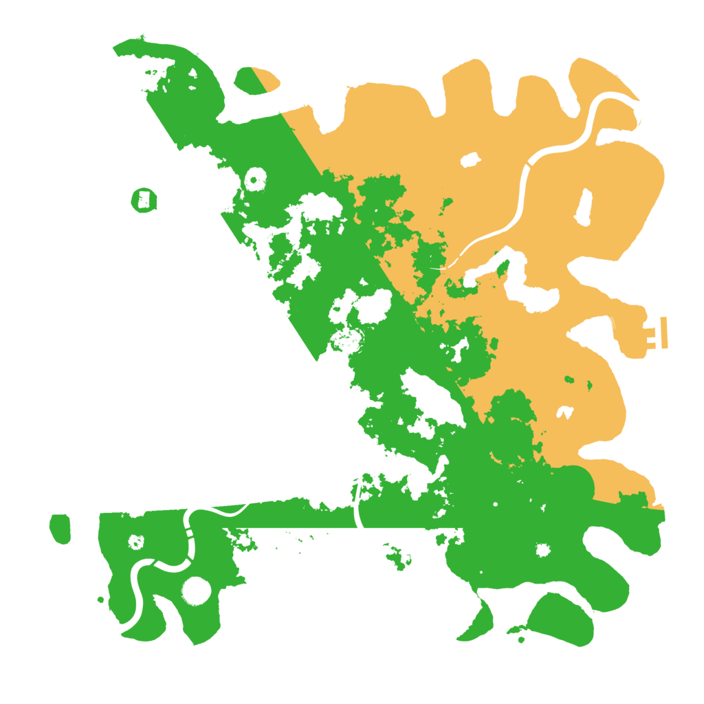 Biome Rust Map: Procedural Map, Size: 4500, Seed: 1168594582