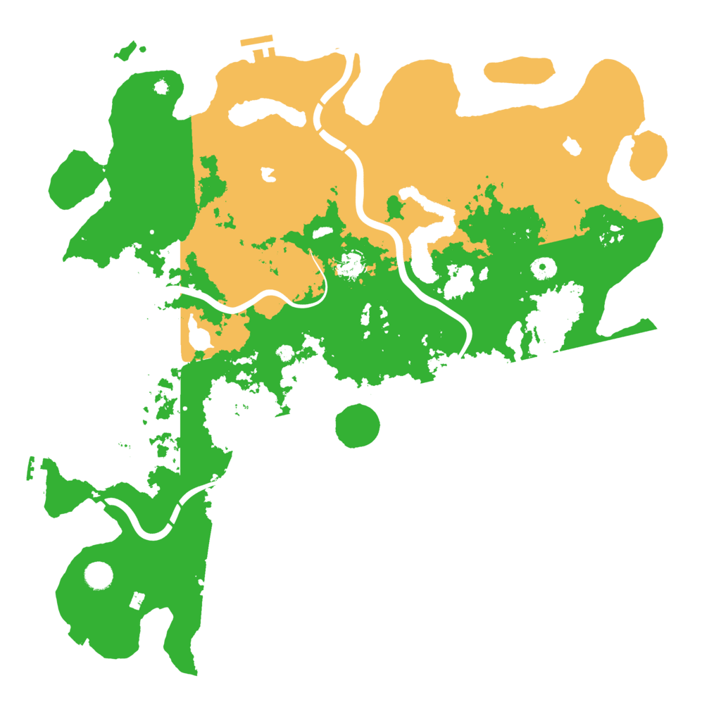 Biome Rust Map: Procedural Map, Size: 4500, Seed: 9234665