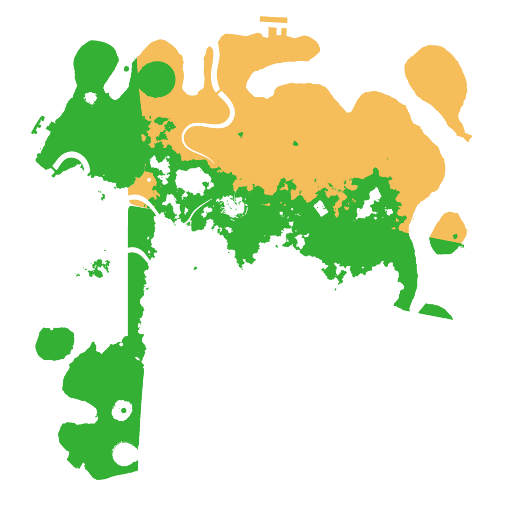 Biome Rust Map: Procedural Map, Size: 3750, Seed: 339647485