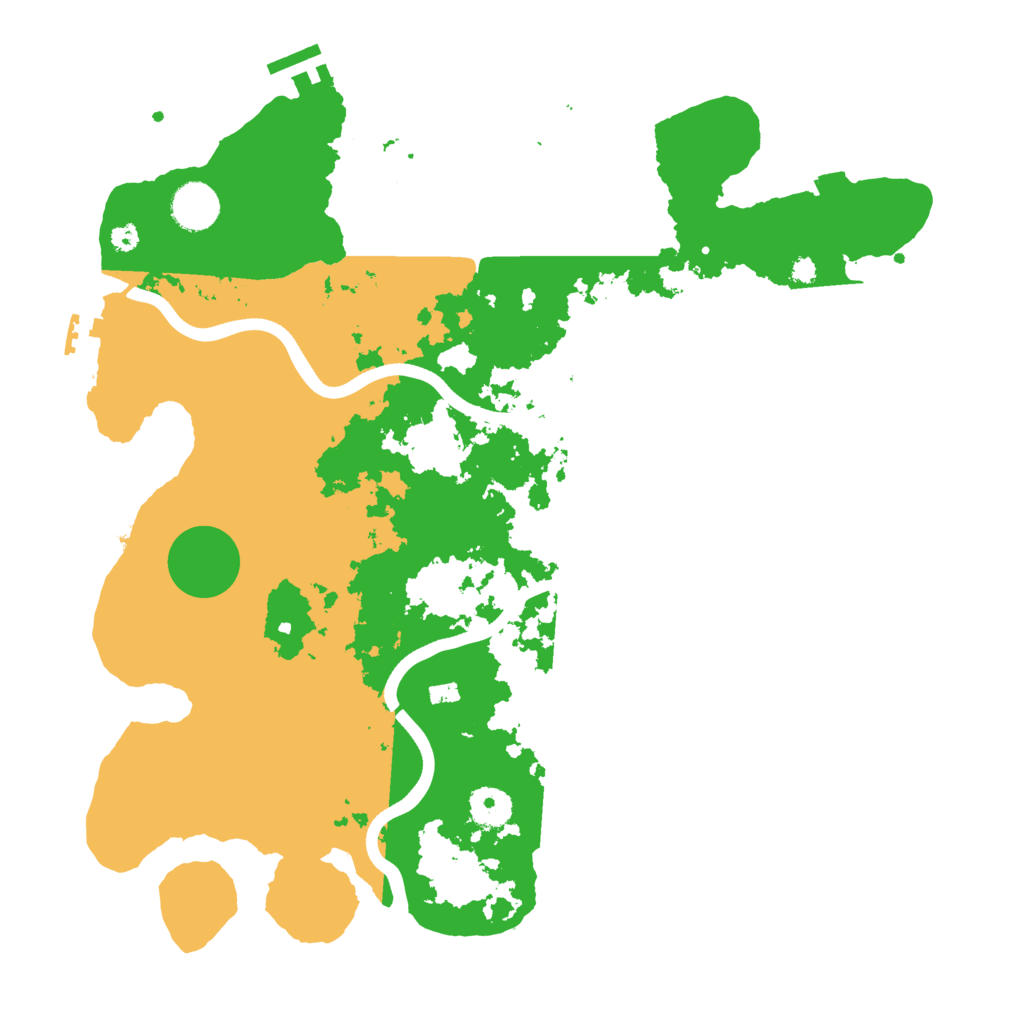 Biome Rust Map: Procedural Map, Size: 3750, Seed: 862258833