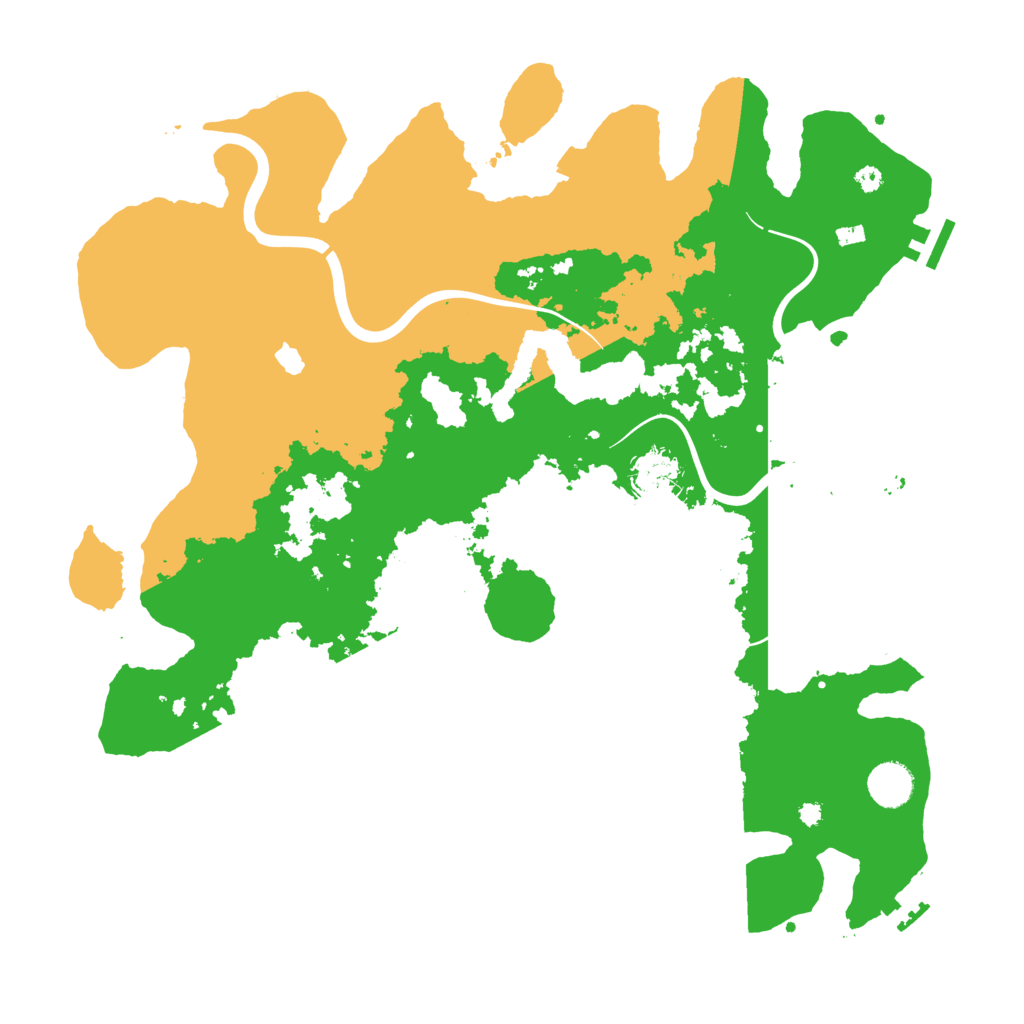 Biome Rust Map: Procedural Map, Size: 4000, Seed: 378825620