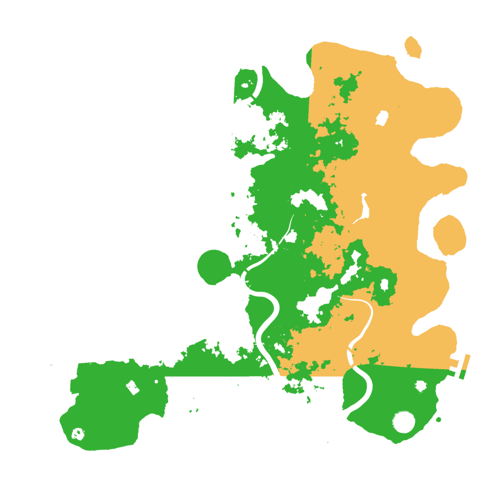 Biome Rust Map: Procedural Map, Size: 4000, Seed: 79564
