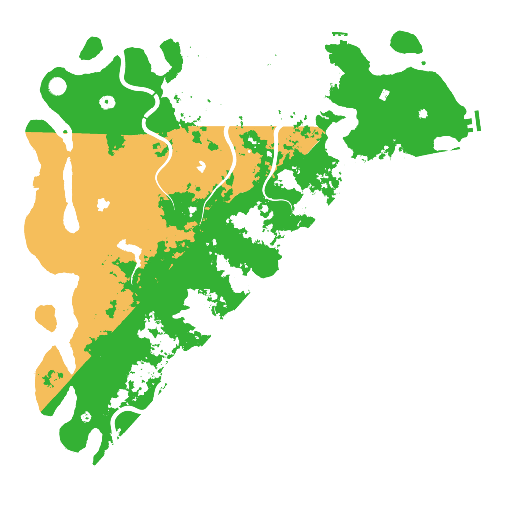 Biome Rust Map: Procedural Map, Size: 5000, Seed: 741569272