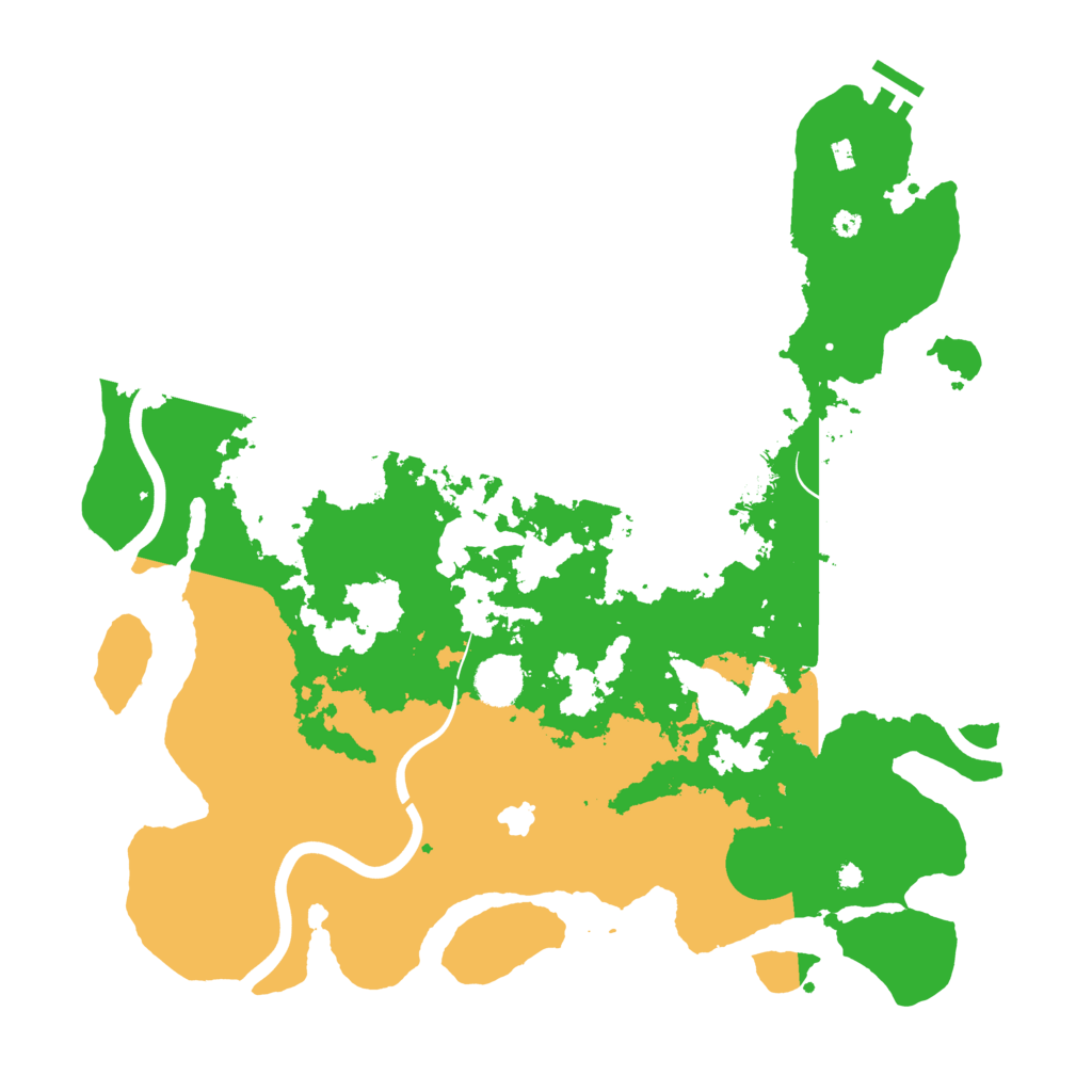 Biome Rust Map: Procedural Map, Size: 4000, Seed: 1939153575