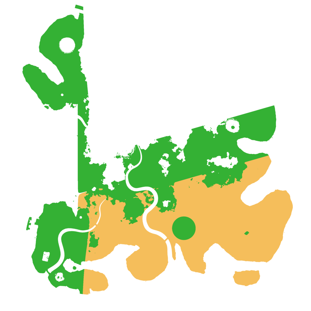 Biome Rust Map: Procedural Map, Size: 3500, Seed: 902961471