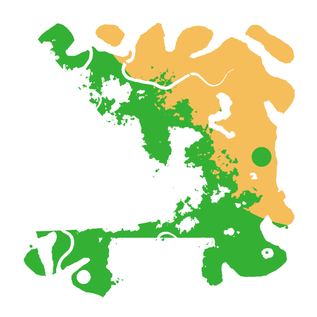 Biome Rust Map: Procedural Map, Size: 4250, Seed: 943681355