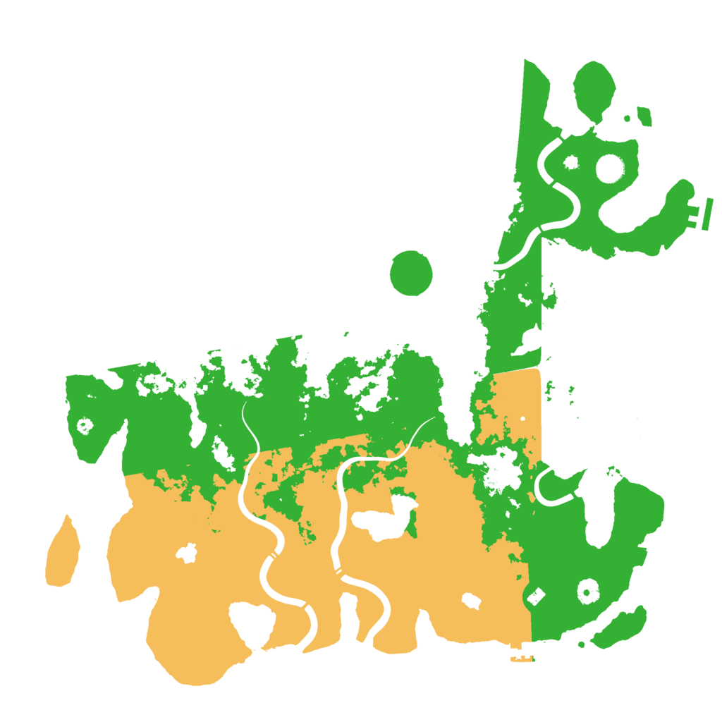 Biome Rust Map: Procedural Map, Size: 4500, Seed: 1973238458