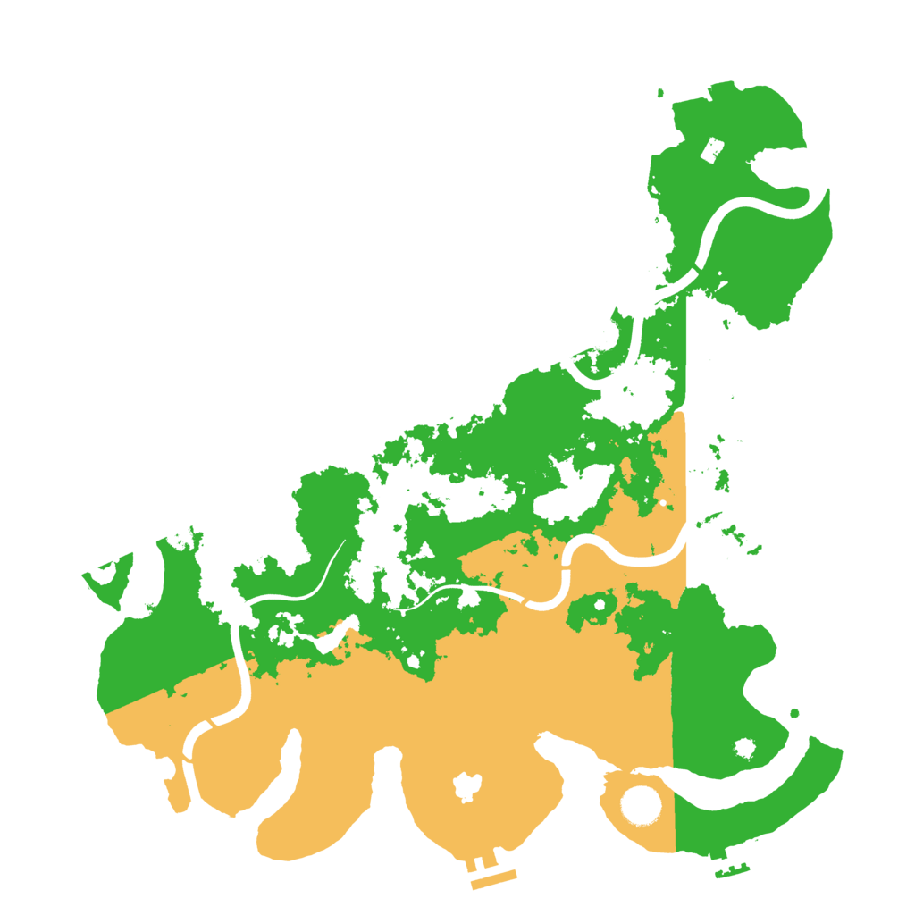 Biome Rust Map: Procedural Map, Size: 4000, Seed: 1791307973