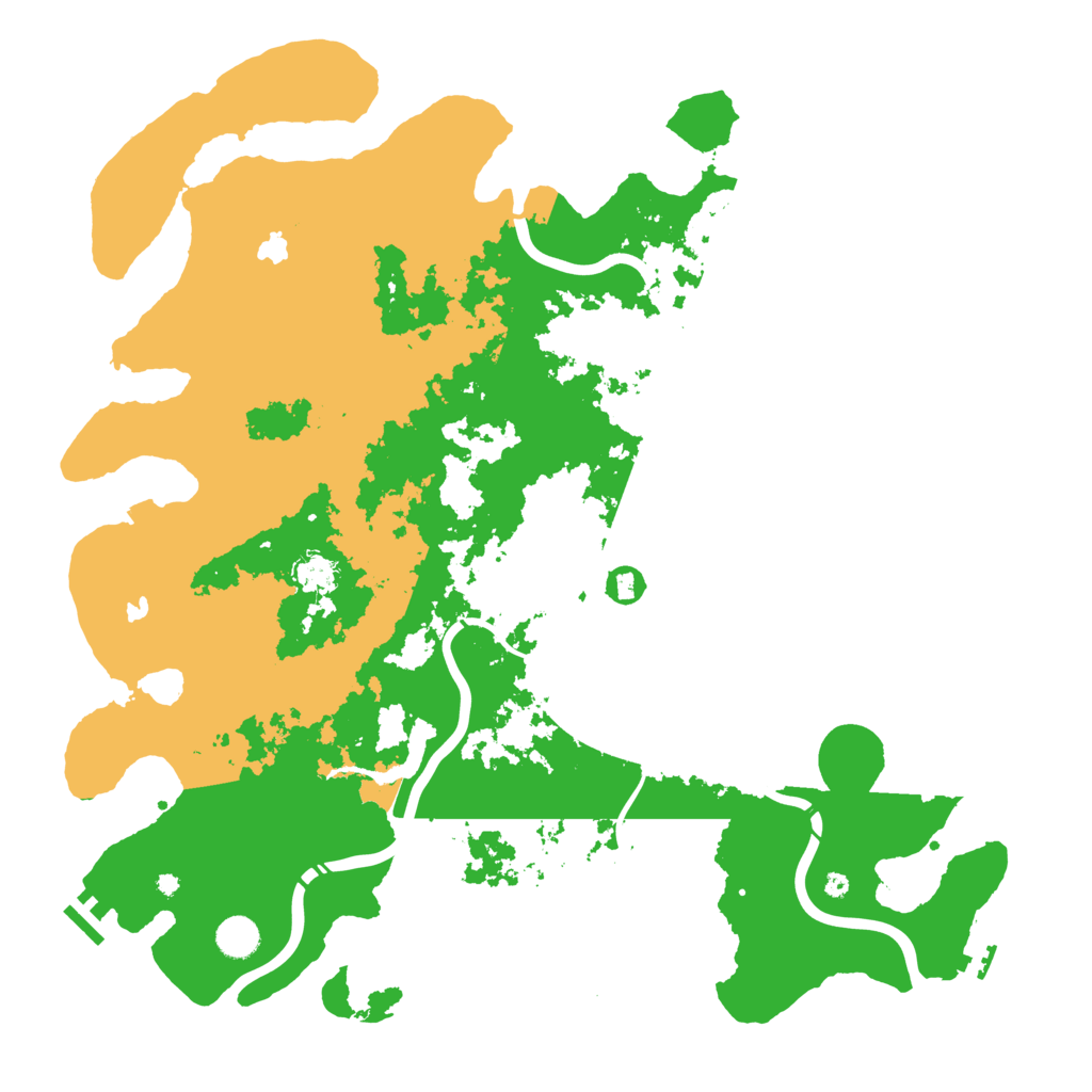 Biome Rust Map: Procedural Map, Size: 4500, Seed: 1646359624