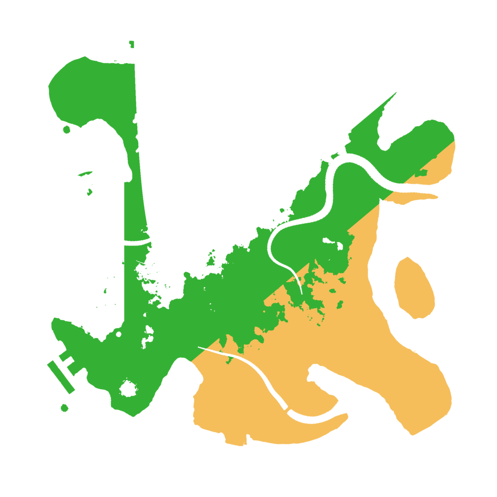 Biome Rust Map: Procedural Map, Size: 2700, Seed: 1786968081