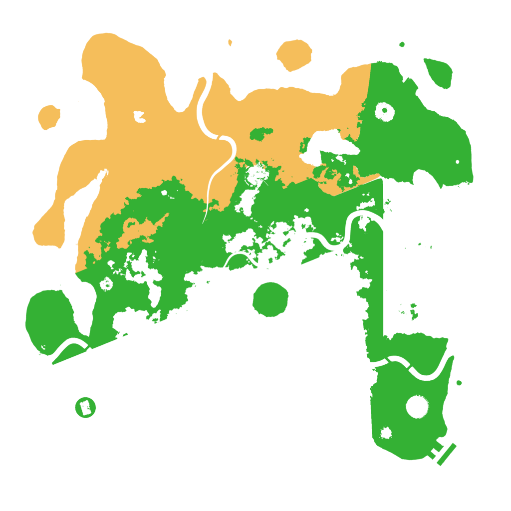 Biome Rust Map: Procedural Map, Size: 4000, Seed: 774762328