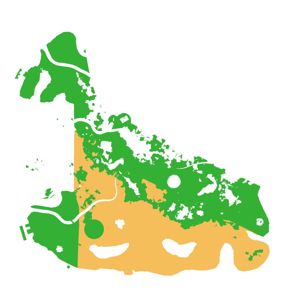 Biome Rust Map: Procedural Map, Size: 4000, Seed: 579719469