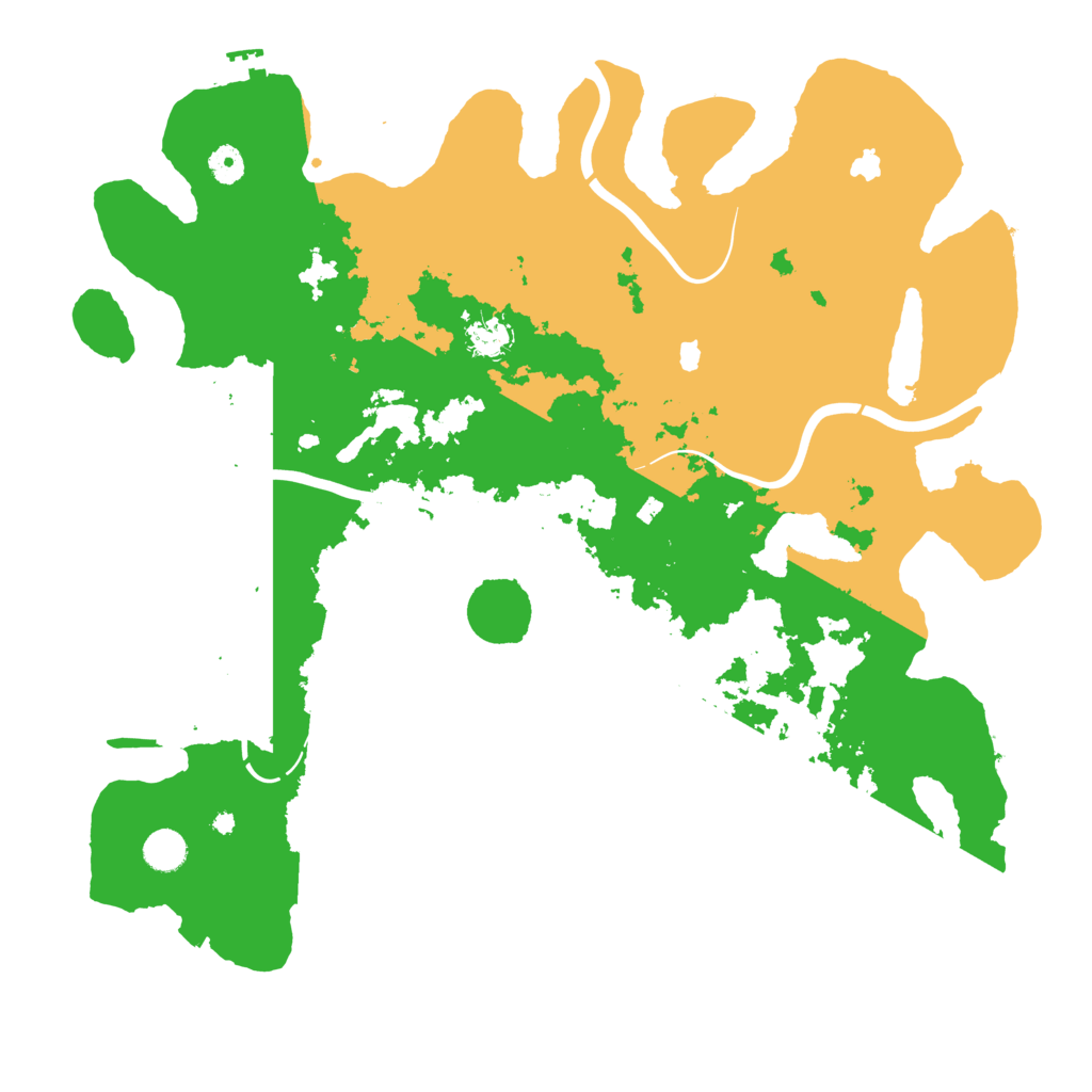 Biome Rust Map: Procedural Map, Size: 4500, Seed: 820500324