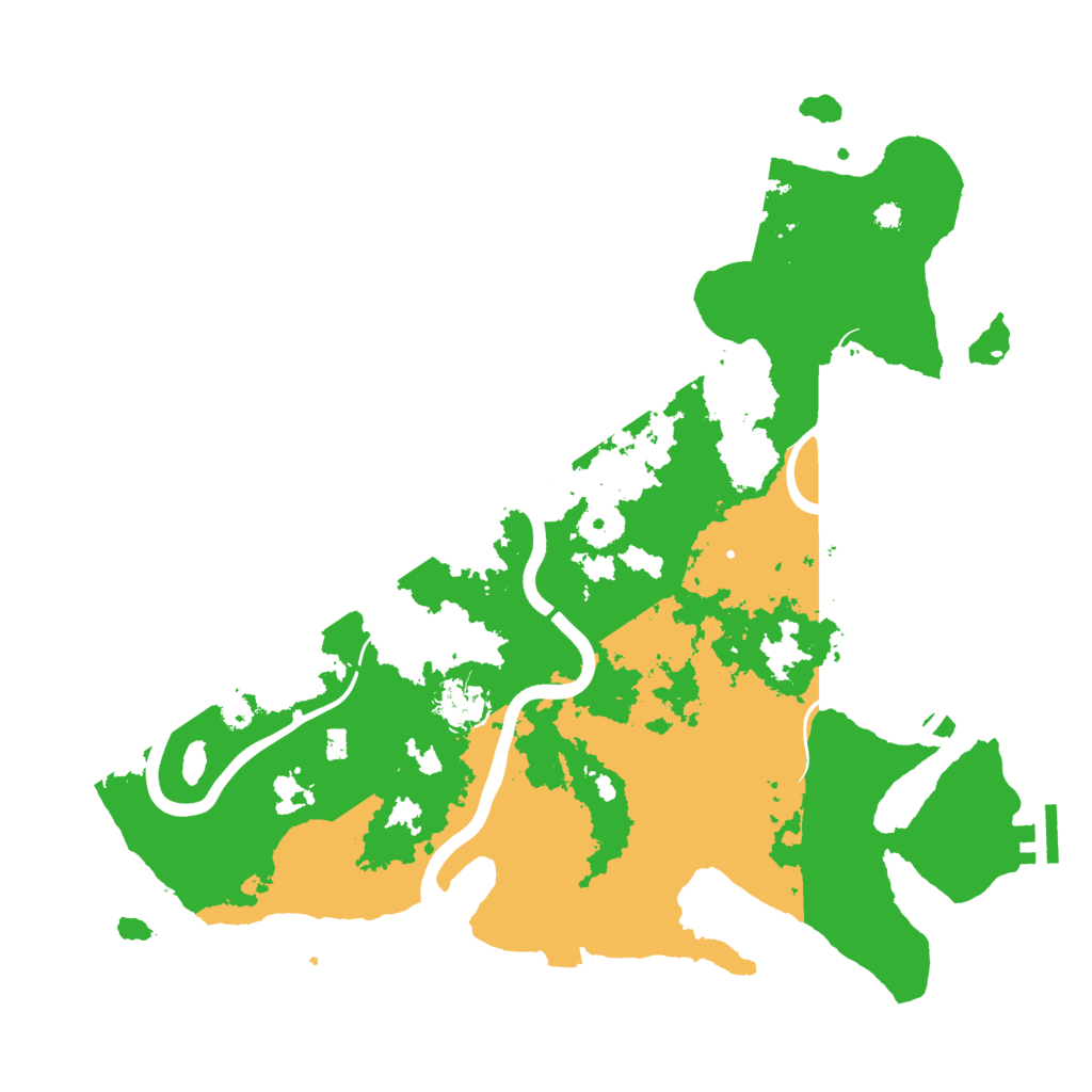 Biome Rust Map: Procedural Map, Size: 3750, Seed: 1970911642