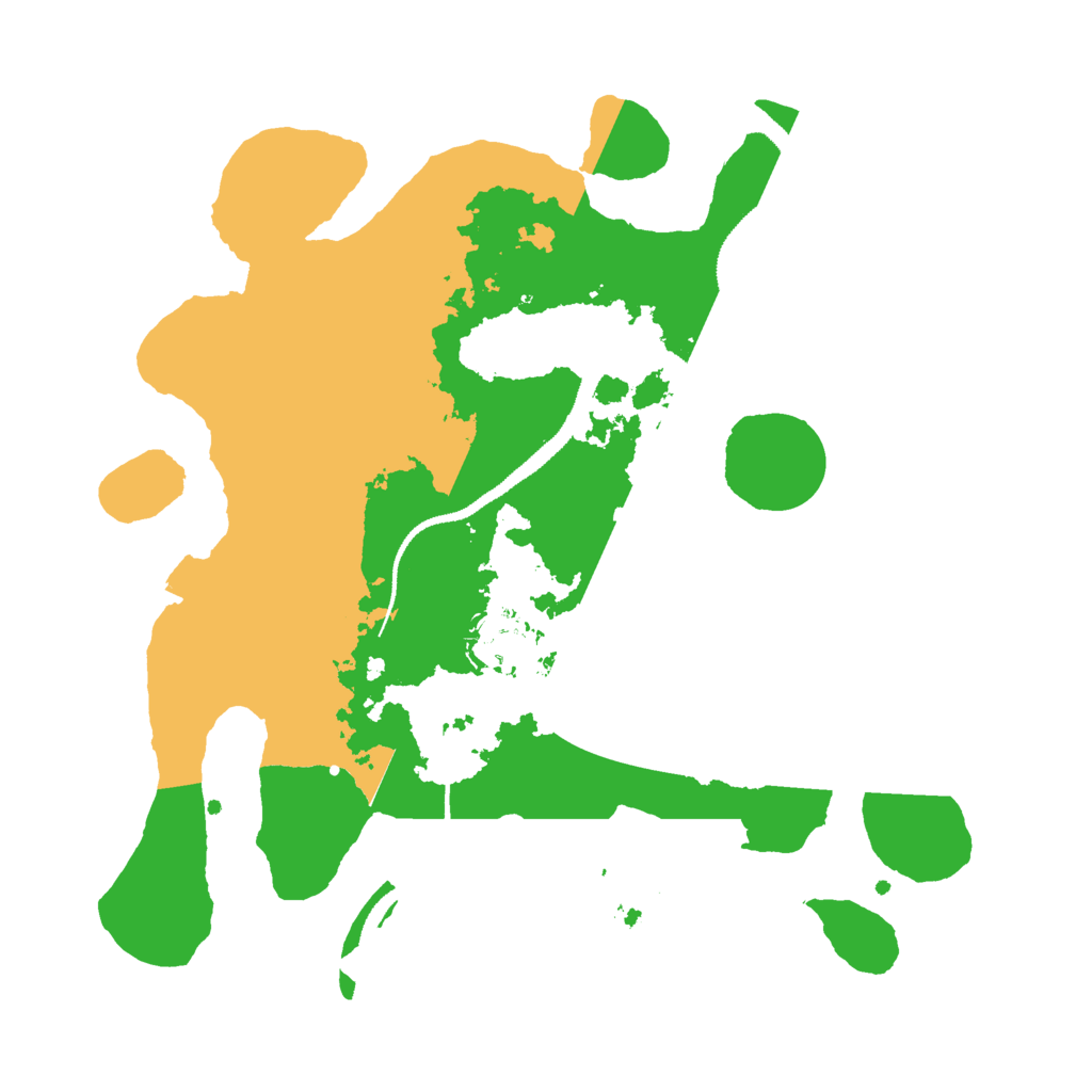 Biome Rust Map: Procedural Map, Size: 3000, Seed: 906630