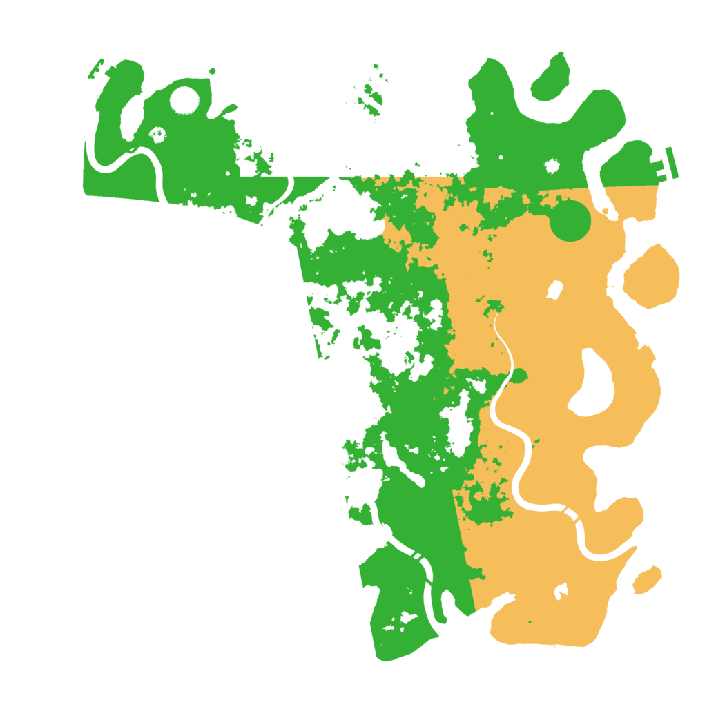 Biome Rust Map: Procedural Map, Size: 4500, Seed: 1862446979