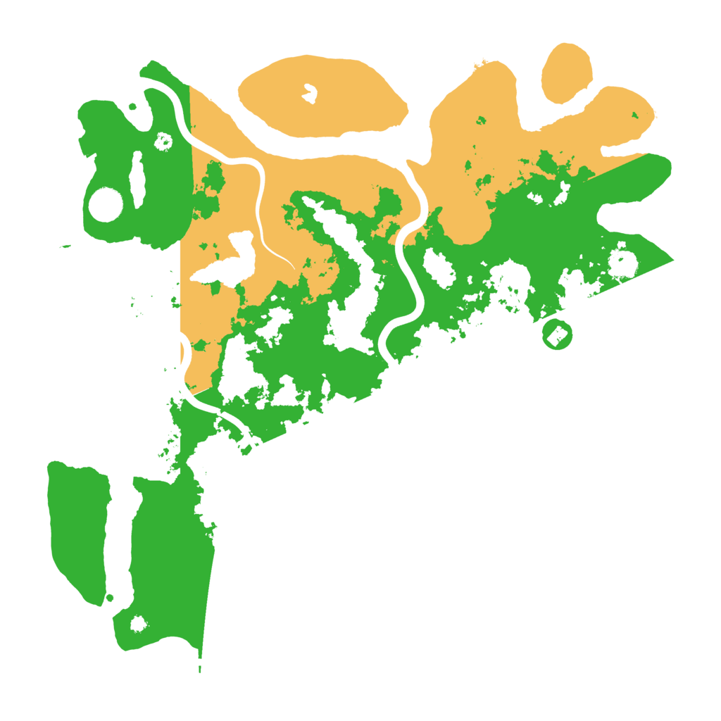 Biome Rust Map: Procedural Map, Size: 4000, Seed: 1942582477