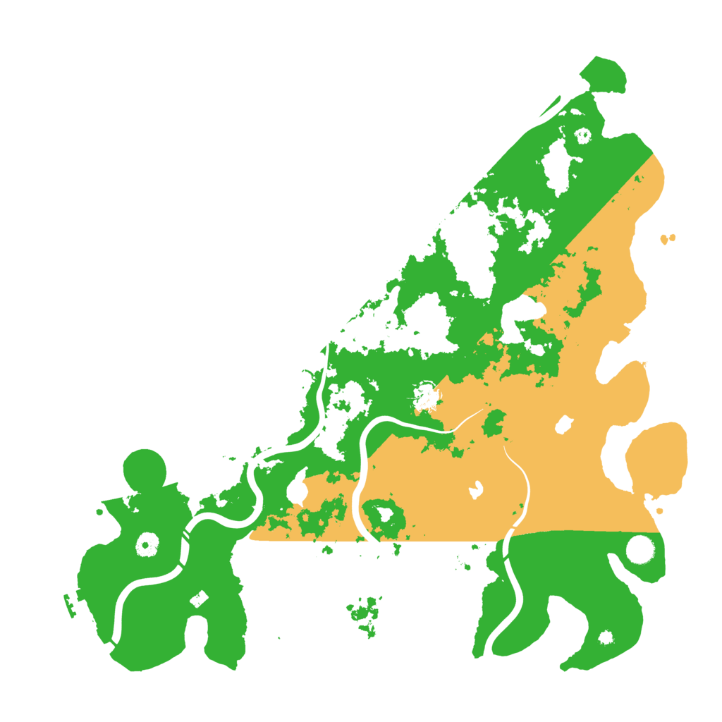 Biome Rust Map: Procedural Map, Size: 4500, Seed: 983005300