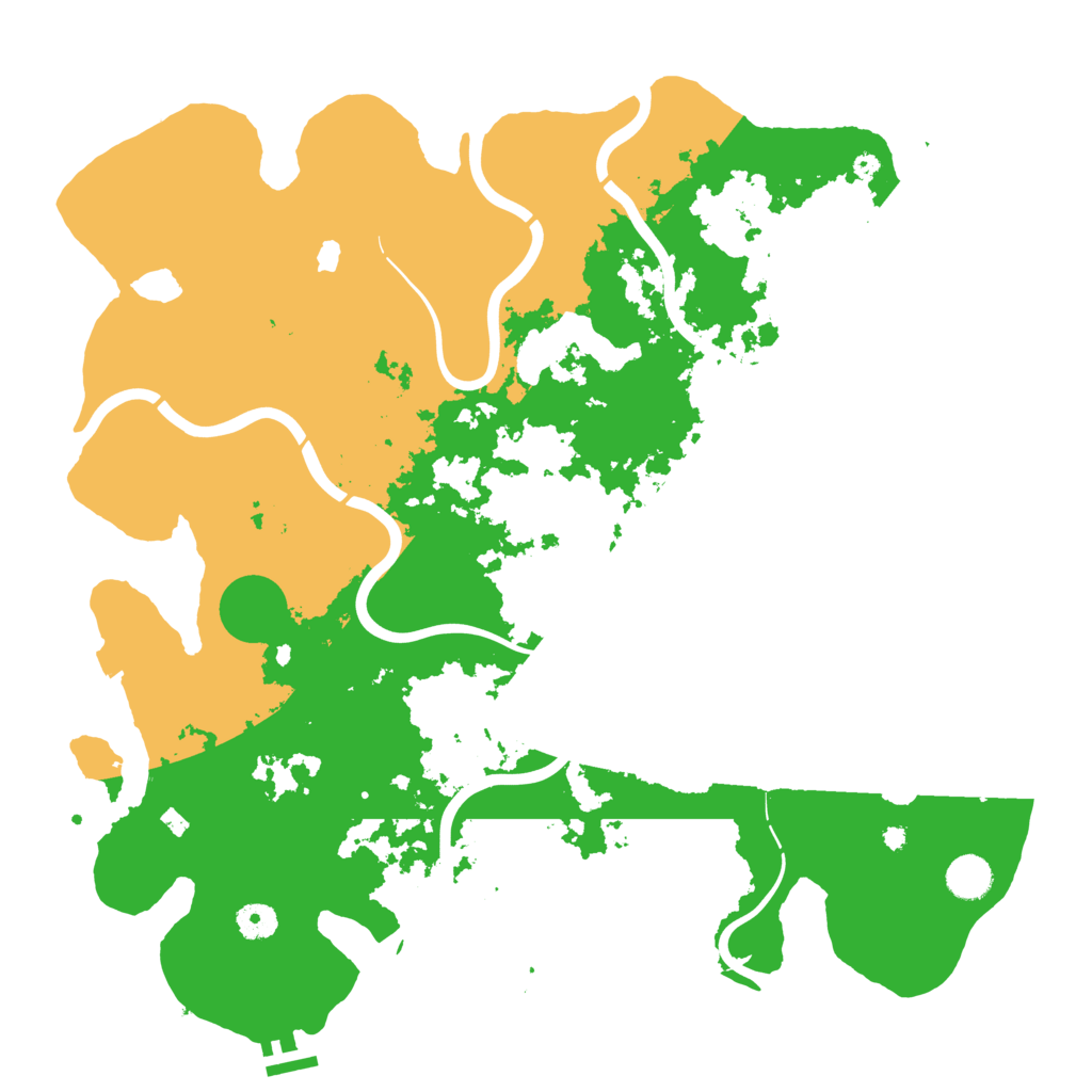 Biome Rust Map: Procedural Map, Size: 4250, Seed: 1607947881