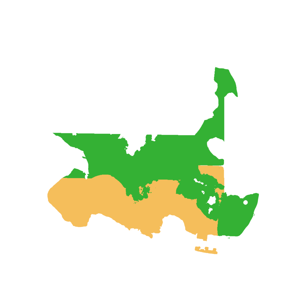 Biome Rust Map: Procedural Map, Size: 2000, Seed: 1460446511