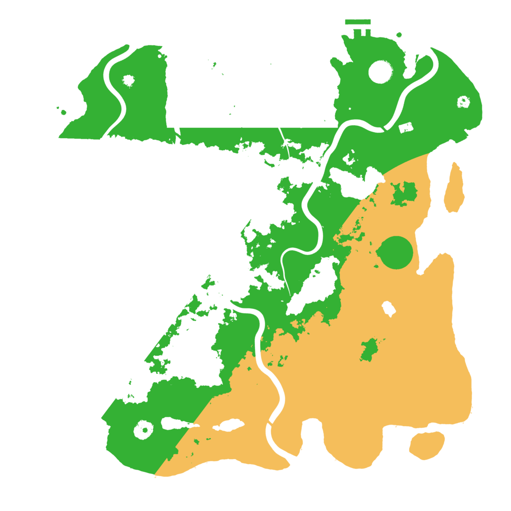 Biome Rust Map: Procedural Map, Size: 4050, Seed: 1228168524