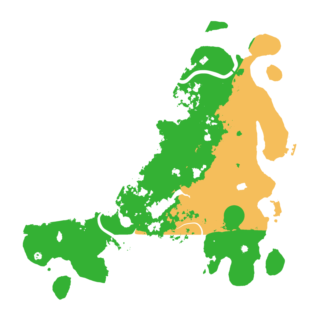 Biome Rust Map: Procedural Map, Size: 4000, Seed: 1762889481