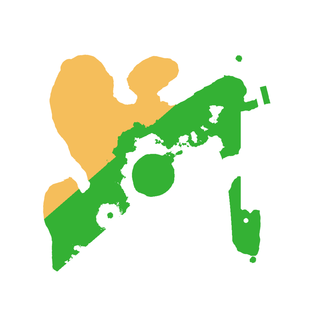 Biome Rust Map: Procedural Map, Size: 2000, Seed: 1708566771