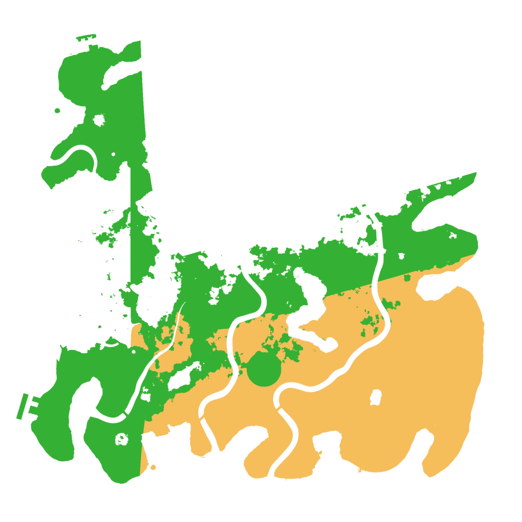 Biome Rust Map: Procedural Map, Size: 4005, Seed: 2007086292