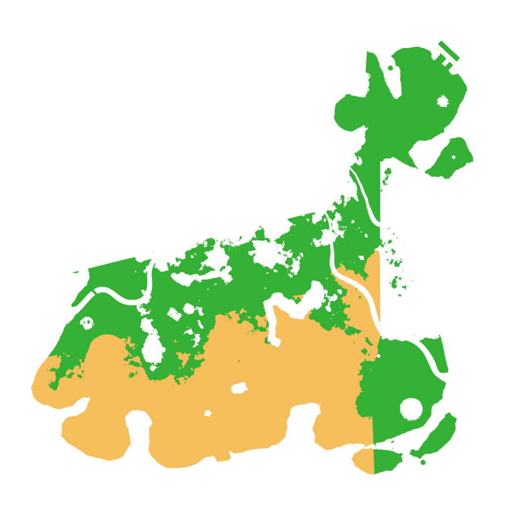 Biome Rust Map: Procedural Map, Size: 4000, Seed: 2044439276