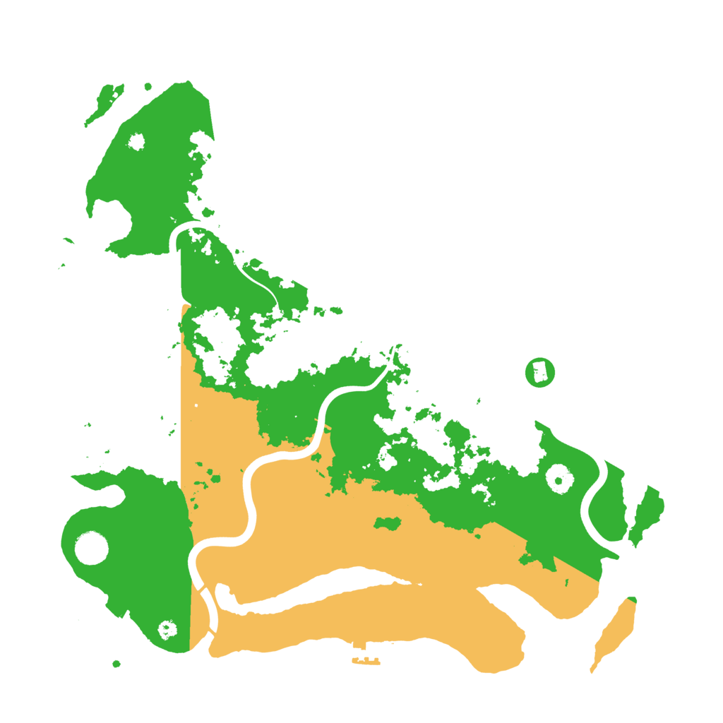 Biome Rust Map: Procedural Map, Size: 3900, Seed: 1572012159