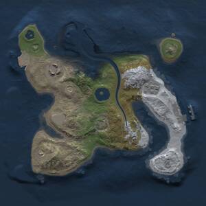 Thumbnail Rust Map: Procedural Map, Size: 2200, Seed: 679086098, 6 Monuments