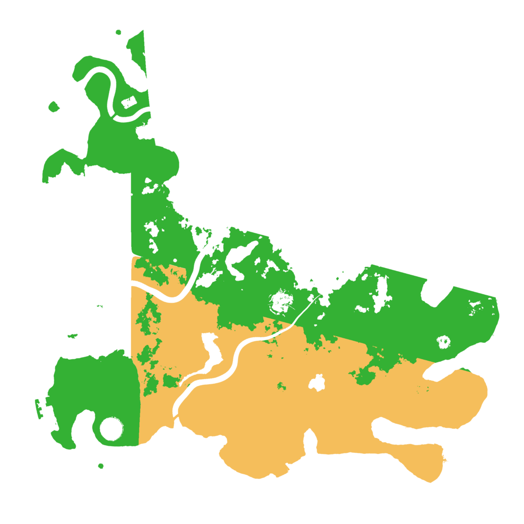 Biome Rust Map: Procedural Map, Size: 4000, Seed: 1348997197