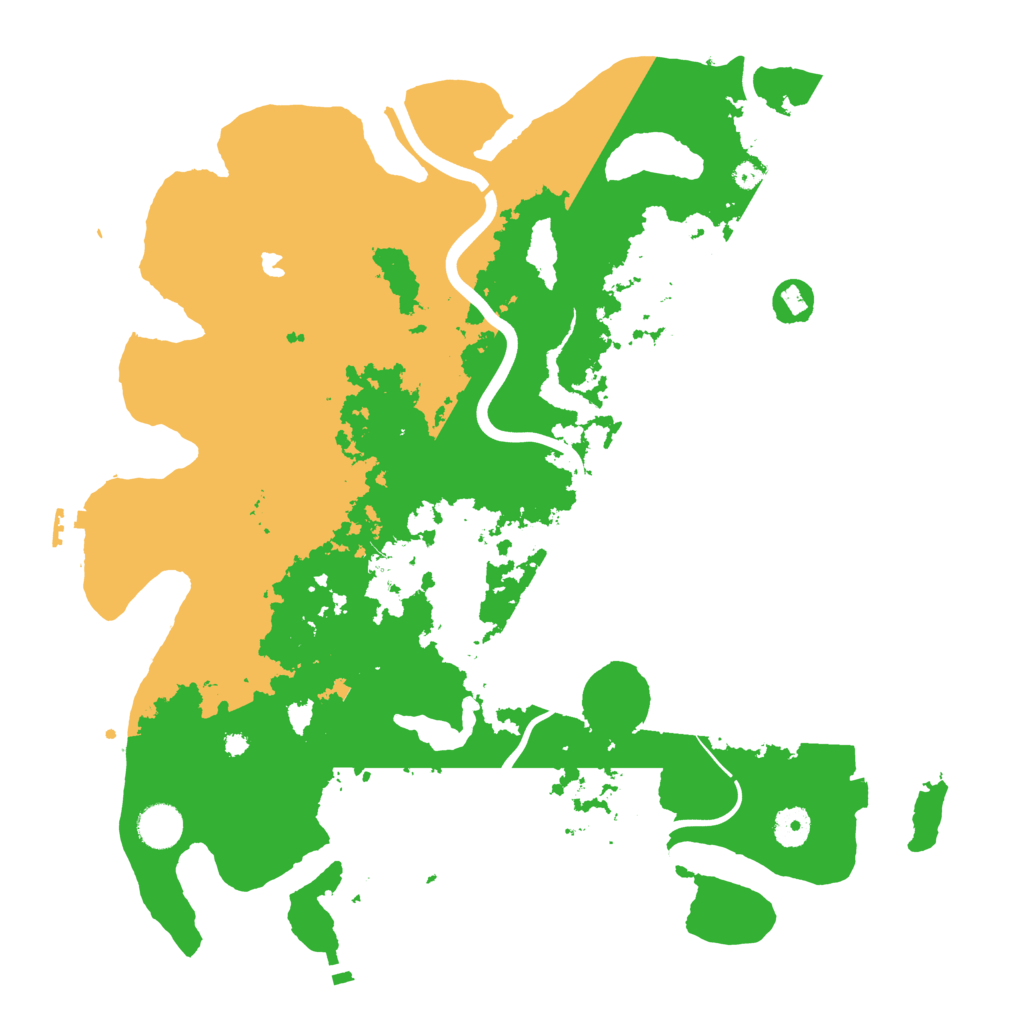 Biome Rust Map: Procedural Map, Size: 4000, Seed: 279048409