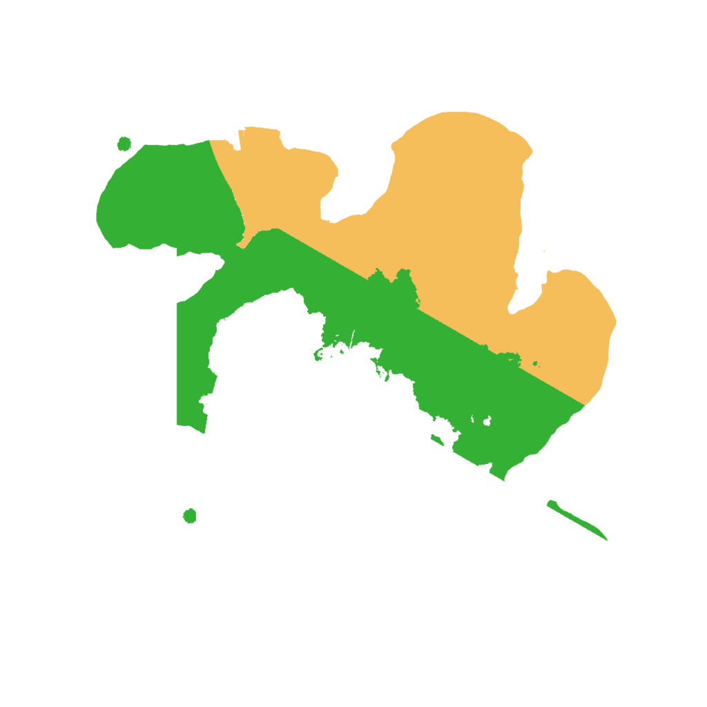 Biome Rust Map: Procedural Map, Size: 2000, Seed: 662076507