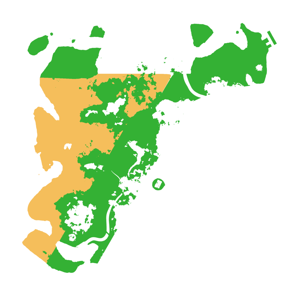 Biome Rust Map: Procedural Map, Size: 4000, Seed: 1401026664