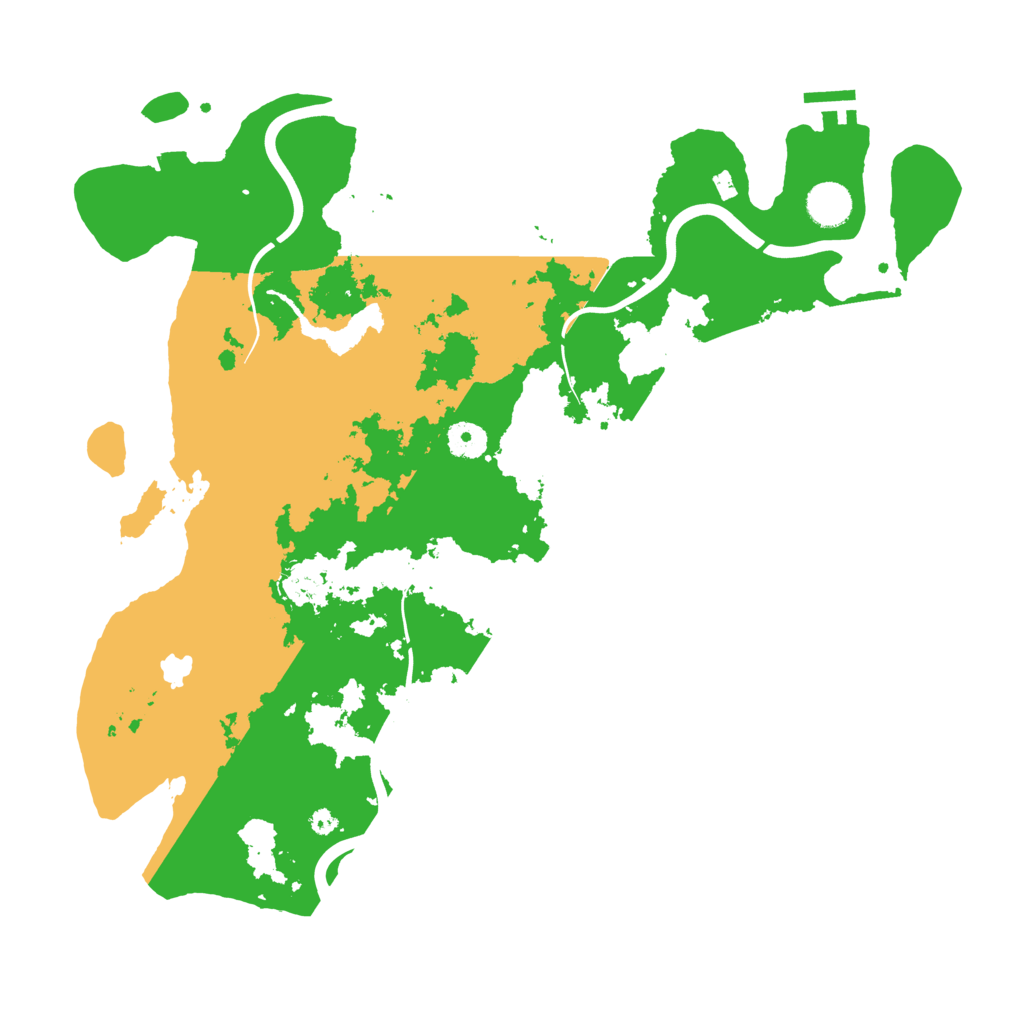 Biome Rust Map: Procedural Map, Size: 4000, Seed: 992159713