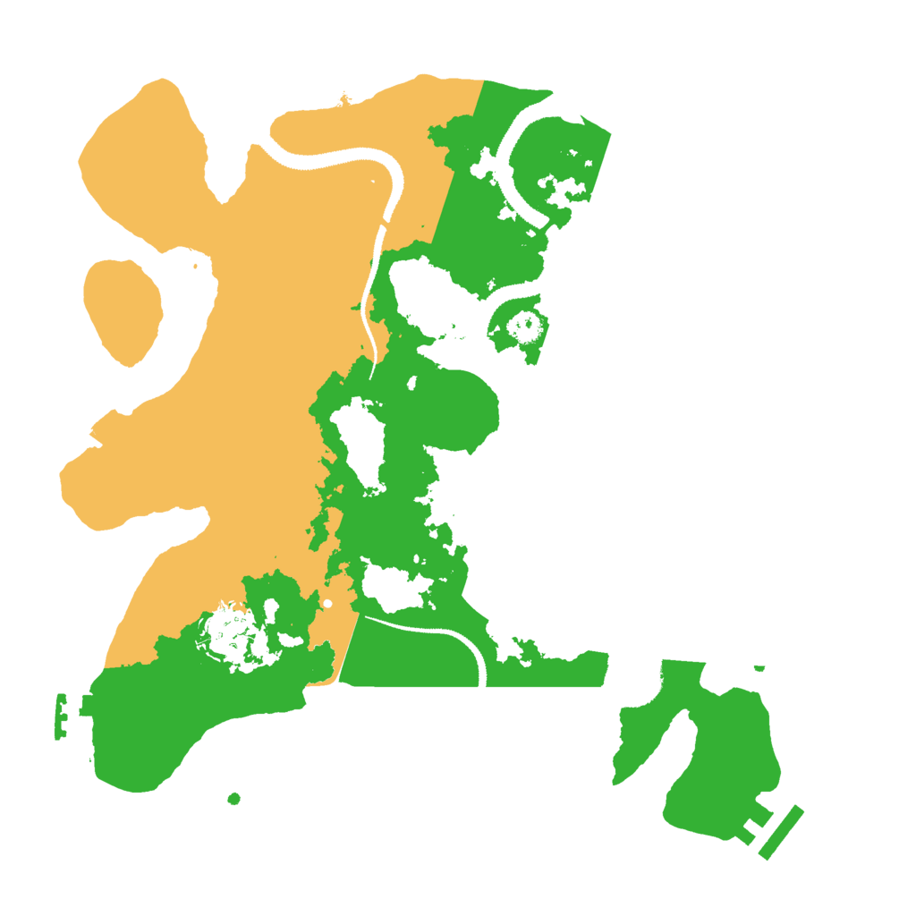 Biome Rust Map: Procedural Map, Size: 3000, Seed: 1756934963
